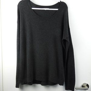 Grey Gap Wool Blend Sweater - Medium